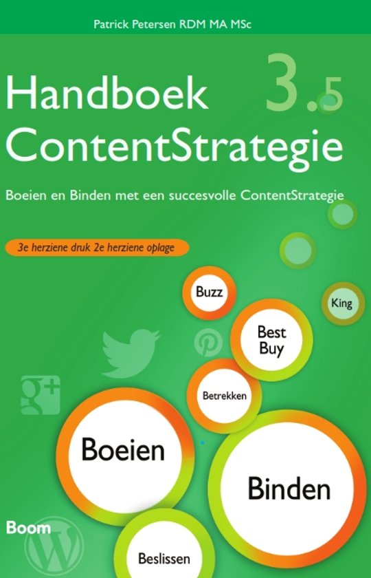 Handboek Content Strategie 3.5 boek